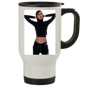 Irina Shayk Stainless Steel Travel Mug