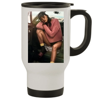 Irina Shayk Stainless Steel Travel Mug