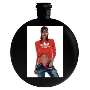 Irina Shayk Round Flask