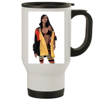 Irina Shayk Stainless Steel Travel Mug