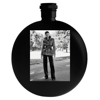 Irina Shayk Round Flask