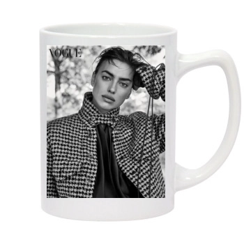 Irina Shayk 14oz White Statesman Mug