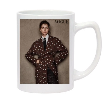 Irina Shayk 14oz White Statesman Mug