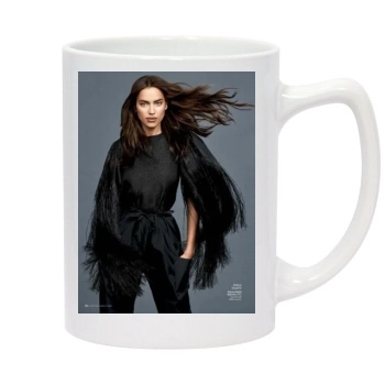 Irina Shayk 14oz White Statesman Mug