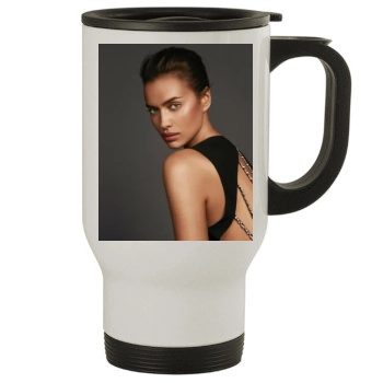 Irina Shayk Stainless Steel Travel Mug