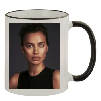 Irina Shayk 11oz Colored Rim & Handle Mug