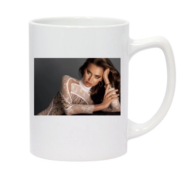 Irina Shayk 14oz White Statesman Mug