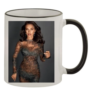 Irina Shayk 11oz Colored Rim & Handle Mug