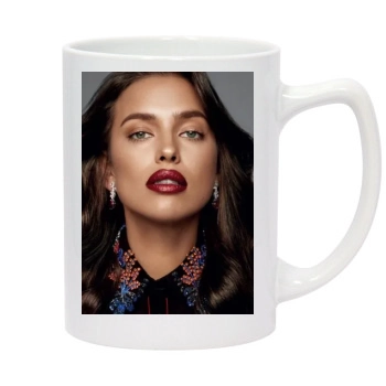 Irina Shayk 14oz White Statesman Mug