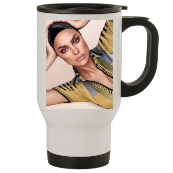 Irina Shayk Stainless Steel Travel Mug