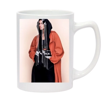 Irina Shayk 14oz White Statesman Mug