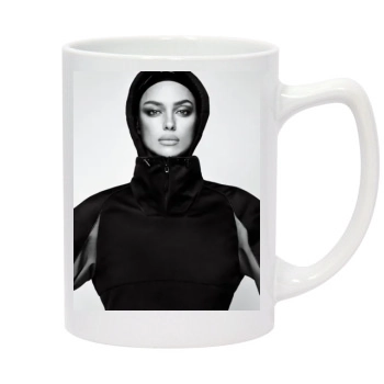 Irina Shayk 14oz White Statesman Mug