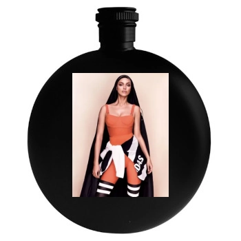 Irina Shayk Round Flask