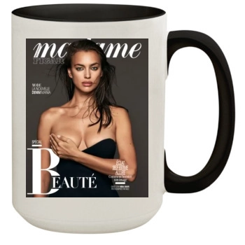 Irina Shayk 15oz Colored Inner & Handle Mug