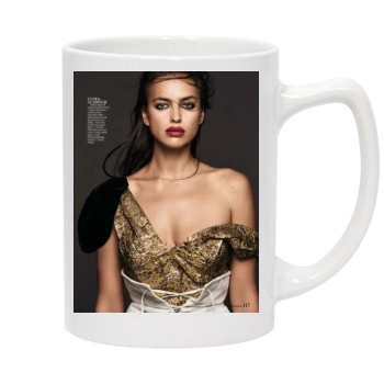 Irina Shayk 14oz White Statesman Mug