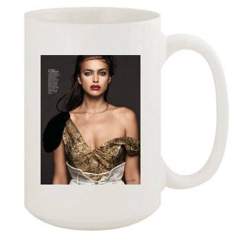 Irina Shayk 15oz White Mug