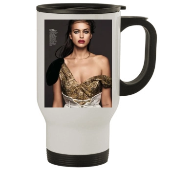 Irina Shayk Stainless Steel Travel Mug