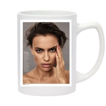 Irina Shayk 14oz White Statesman Mug