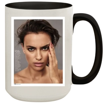 Irina Shayk 15oz Colored Inner & Handle Mug