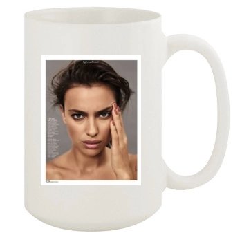 Irina Shayk 15oz White Mug