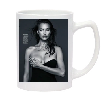 Irina Shayk 14oz White Statesman Mug