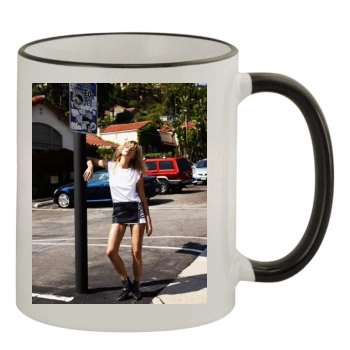 Irina Shayk 11oz Colored Rim & Handle Mug