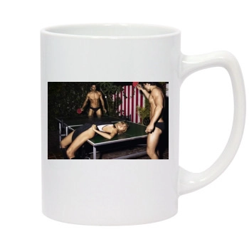 Irina Shayk 14oz White Statesman Mug