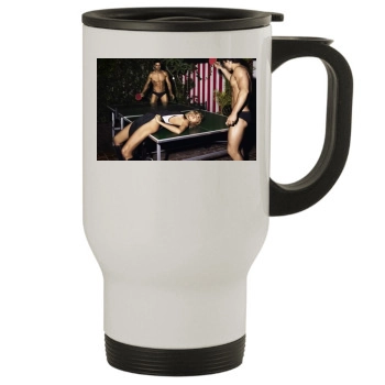 Irina Shayk Stainless Steel Travel Mug