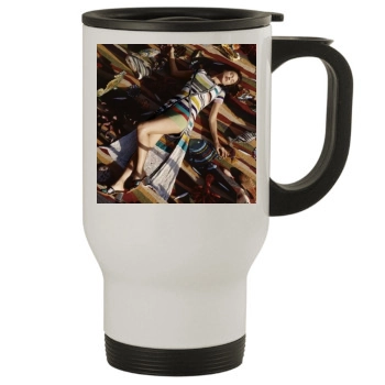 Irina Shayk Stainless Steel Travel Mug