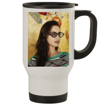 Irina Shayk Stainless Steel Travel Mug