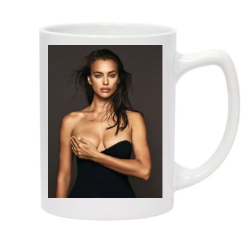 Irina Shayk 14oz White Statesman Mug