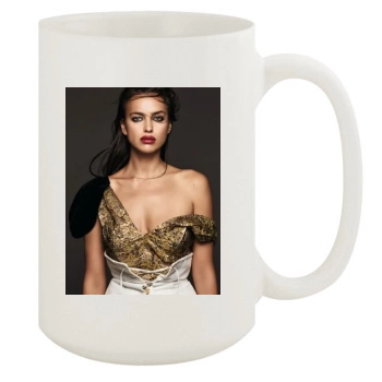 Irina Shayk 15oz White Mug