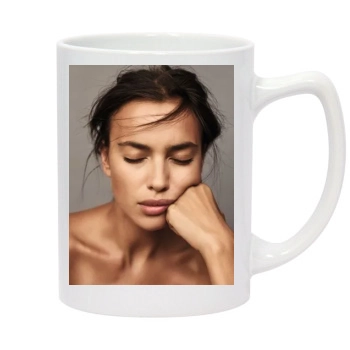 Irina Shayk 14oz White Statesman Mug