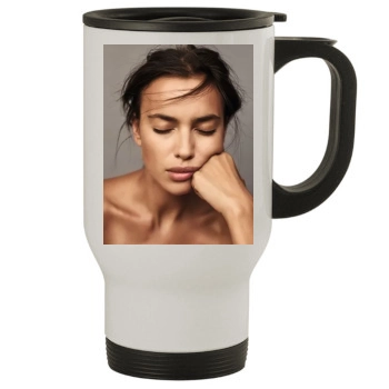 Irina Shayk Stainless Steel Travel Mug