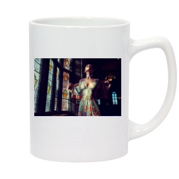 Irina Shayk 14oz White Statesman Mug