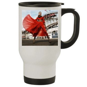 Irina Shayk Stainless Steel Travel Mug