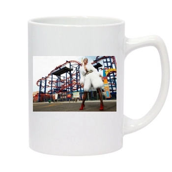 Irina Shayk 14oz White Statesman Mug