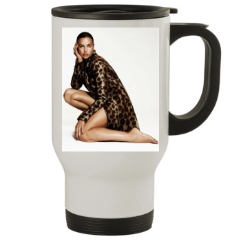 Irina Shayk Stainless Steel Travel Mug