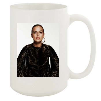 Irina Shayk 15oz White Mug