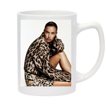 Irina Shayk 14oz White Statesman Mug