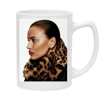 Irina Shayk 14oz White Statesman Mug