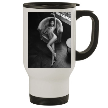 Irina Shayk Stainless Steel Travel Mug