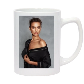 Irina Shayk 14oz White Statesman Mug