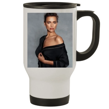 Irina Shayk Stainless Steel Travel Mug