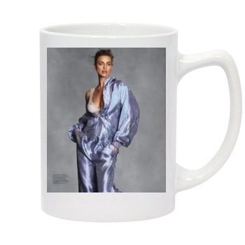 Irina Shayk 14oz White Statesman Mug