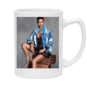 Irina Shayk 14oz White Statesman Mug