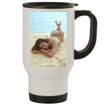 Irina Shayk Stainless Steel Travel Mug