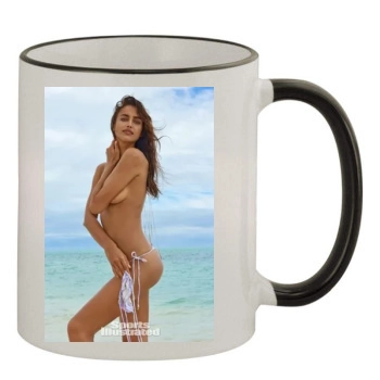 Irina Shayk 11oz Colored Rim & Handle Mug