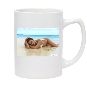 Irina Shayk 14oz White Statesman Mug