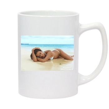 Irina Shayk 14oz White Statesman Mug